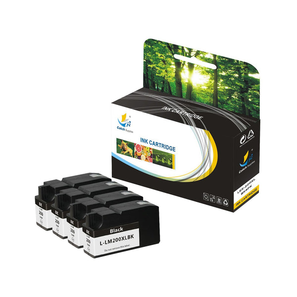 Catch Supplies Replacement Lexmark 200XL 14L0174 High Yield Ink Cartridge  - 4 Pack