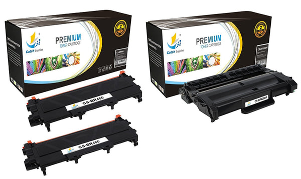 Catch Supplies Replacement Combo pack of 2 TN450 Toner Cartridges and 1 DR420 Drum Unit