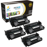 Catch Supplies Replacement Canon 0452C001 Standard Yield Toner Cartridge - 4 Pack
