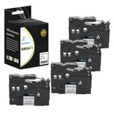 Catch Supplies Replacement Brother TZe-232 Labels Labeling Tape - Four Pack