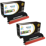 Catch Supplies Replacement Brother TN-650 Jumbo Yield Black Toner Cartridge Laser Printer Toner Cartridges - Two Pack