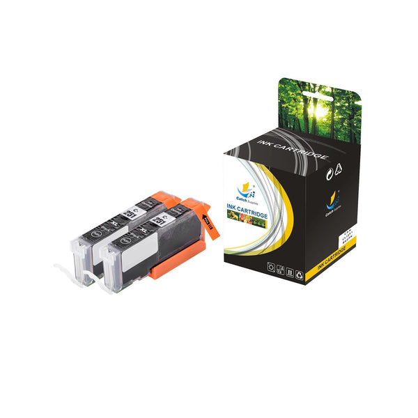 Catch Supplies Replacement Canon CLI251B High Yield Ink Cartridge Ink Cartridge  - Two Pack