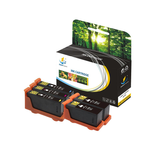 Catch Supplies Replacement Lexmark 14N1068, 14N1069, 14N1070, 14N1071 High Yield Ink Cartridge  - 5 Pack
