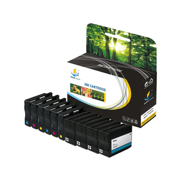 Compatible 10 Pack HP 932XL ,933XL High Yield Ink Cartridge