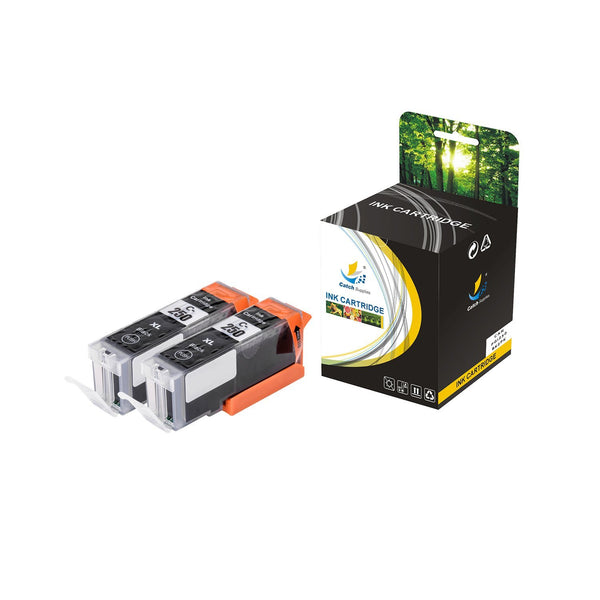 Catch Supplies Replacement Canon PGI250XL High Yield Ink Cartridge - 2 Pack