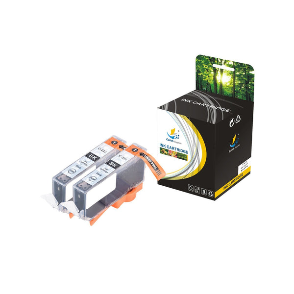 Catch Supplies Replacement Canon PGI220 PGI-220 Standard Yield Ink Cartridge - 2 Pack