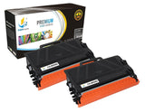 Catch Supplies Replacement Brother TN880 High Yield Black Toner Cartridge Laser Printer Toner Cartridges - Two Pack