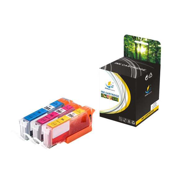Catch Supplies Replacement Canon CLI251C, CLI251M, CLI251Y High Yield Ink Cartridge Ink Cartridge  - Three Pack