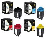 Catch Supplies Replacement Xerox 106R01274,106R01271,106R01272,106R01273 Standard Yield Laser Printer Toner Cartridges - Four Pack