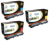 Catch Supplies Replacement Brother TN-225C, TN-225M, TN-225Y Standard Yield Laser Printer Toner Cartridges - Three Pack