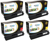 Catch Supplies Replacement Brother TN-331BK, TN-331C, TN-331M, TN-331Y Standard Yield Laser Printer Toner Cartridges - Four Pack