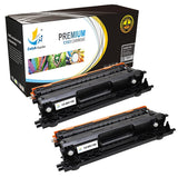 Catch Supplies Replacement Brother TN-115BK Standard Yield Laser Printer Toner Cartridges - Two Pack
