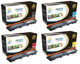 Catch Supplies Replacement Brother TN-221BK, TN-225C, TN-225M, TN-225Y Standard Yield Laser Printer Toner Cartridges - Four Pack