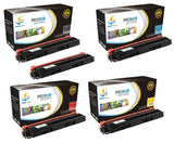 Catch Supplies Replacement Brother TN-210BK, TN-210C, TN-210M, TN-210Y Standard Yield Laser Printer Toner Cartridges - Five Pack