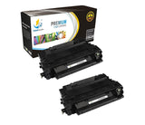 Catch Supplies Replacement HP CE255X Jumbo Yield Black Toner Cartridge Laser Printer Toner Cartridges - Two Pack