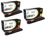 Catch Supplies Replacement Brother TN-210C, TN-210M, TN-210Y Standard Yield Laser Printer Toner Cartridges - Three Pack
