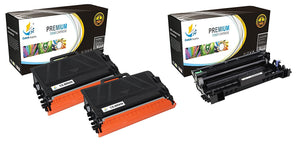 CATCH SUPPLIES 3 TN850 TONER AND DR820 DRUM REPLACEMENT 4 PACK