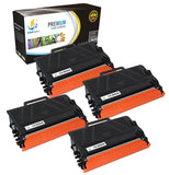 Catch Supplies Replacement Brother TN850 Standard Yield Black Toner Cartridge Laser Printer Toner Cartridges - Four Pack