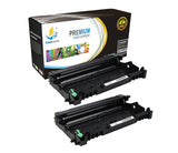 Catch Supplies Replacement Brother DR-360 Compatible Drum Unit Laser Printer Toner Cartridges - Two Pack