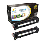 Catch Supplies Replacement HP CF210A Standard Yield Laser Printer Toner Cartridges - Two Pack