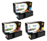 Catch Supplies Replacement Dell 332-0400,332-0401,332-0402 Standard Yield Laser Printer Toner Cartridges - Three Pack
