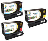 Catch Supplies Replacement Brother TN-336C, TN-336M, TN-336Y Standard Yield Laser Printer Toner Cartridges - Three Pack