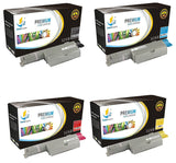 Catch Supplies Replacement Dell 310-7889,310-7891,310-7893,310-7895 High Yield Toner Cartridges Laser Printer Toner Cartridges - Four Pack