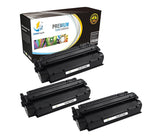 Catch Supplies Replacement HP C7115A Standard Yield Laser Printer Toner Cartridges - Three Pack