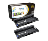 Catch Supplies Replacement Brother DR-350 Compatible Drum Unit Laser Printer Toner Cartridges - Two Pack