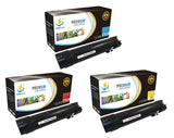 Catch Supplies Replacement Dell 330-5850,330-5843,330-5852 Standard Yield Laser Printer Toner Cartridges - Three Pack
