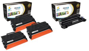 CATCH SUPPLIES 3 TN880 TONER AND DR820 DRUM REPLACEMENT 4 PACK