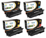 Catch Supplies Replacement HP CF320A,CF331A,CF332A,CF333A Standard Yield Laser Printer Toner Cartridges - Four Pack