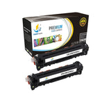 Catch Supplies Replacement HP CF210X High Yield Black Toner Cartridge Laser Printer Toner Cartridges - Two Pack