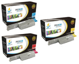 Catch Supplies Replacement Dell 310-7892,310-7894,310-7896 Standard Yield Laser Printer Toner Cartridges - Three Pack