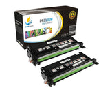 Catch Supplies Replacement Dell 330-1198 Standard Yield Laser Printer Toner Cartridges - Two Pack