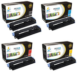 Catch Supplies Replacement HP Q6000A,Q6001A,Q6002A,Q6003A Standard Yield Laser Printer Toner Cartridges - Five Pack