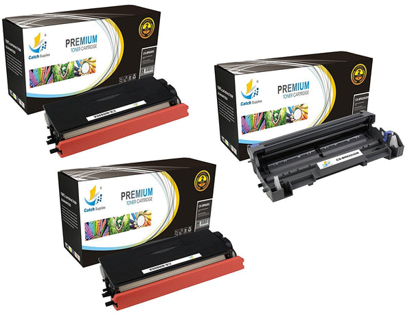 Compatible Combo pack of 2 TN650 Jumbo-Yield Toner Cartridge and 1 DR620 Drum Unit