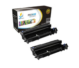 Catch Supplies Replacement Brother DR-510 Compatible Drum Unit Laser Printer Toner Cartridges - Two Pack