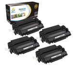 Catch Supplies Replacement HP Q6511X High Yield Black Toner Cartridge Laser Printer Toner Cartridges - Four Pack