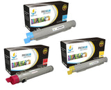 Catch Supplies Replacement Xerox 106R01214,106R01215,106R01216 Standard Yield Laser Printer Toner Cartridges - Three Pack