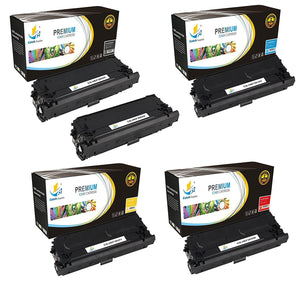 Catch Supplies Replacement HP CF360X, CF361X, CF362X, CF363X High Yield Toner Cartridges Laser Printer Toner Cartridges - Five Pack