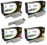 Catch Supplies Replacement Dell 310-7890,310-7892,310-7894,310-7896 Standard Yield Laser Printer Toner Cartridges - Five Pack