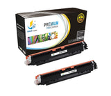Catch Supplies Replacement HP CF350A Standard Yield Laser Printer Toner Cartridges - Two Pack