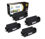 Catch Supplies Replacement HP C4096A Standard Yield Laser Printer Toner Cartridges - Four Pack