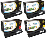 Catch Supplies Replacement Brother TN-339BK, TN-339C, TN-339M, TN-339Y Standard Yield Laser Printer Toner Cartridges - Four Pack