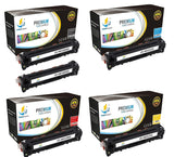 Catch Supplies Replacement HP CF210X,CF211A,CF212A,CF213A High Yield Toner Cartridges Laser Printer Toner Cartridges - Five Pack