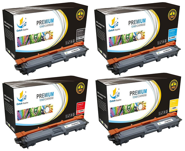 Catch Supplies Replacement Xerox 109R00747 High Yield Black Toner Cartridge Laser Printer Toner Cartridges - Four Pack