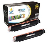 Catch Supplies Replacement HP CE310A Standard Yield Laser Printer Toner Cartridges - Two Pack