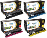 Catch Supplies Replacement Brother TN-115BK, TN-115C, TN-115M, TN-115Y Standard Yield Laser Printer Toner Cartridges - Four Pack