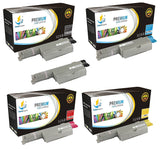 Catch Supplies Replacement Dell 310-7889,310-7891,310-7893,310-7895 High Yield Toner Cartridges Laser Printer Toner Cartridges - Five Pack